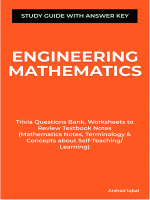 cover image of Engineering Mathematics Study Guide with Answer Key